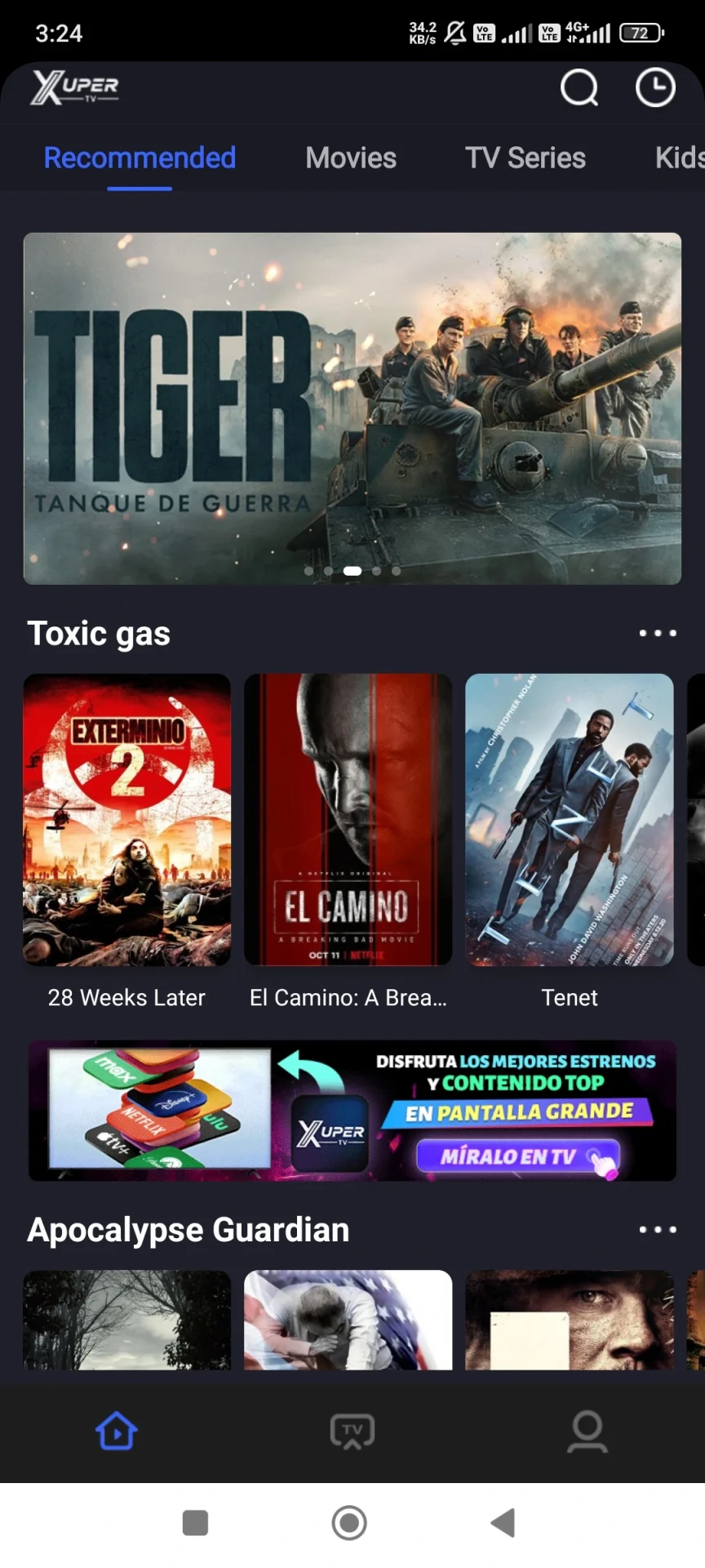 New in Xuper TV